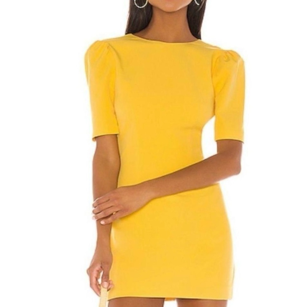 Revolve Yellow dress